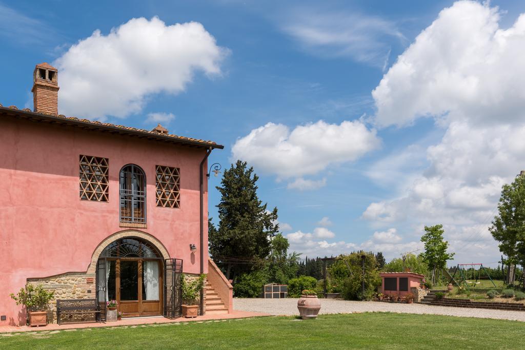 Вилла Azienda Agrituristica Bellavista Монтеспертоли Экстерьер фото