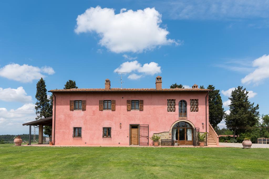 Вилла Azienda Agrituristica Bellavista Монтеспертоли Экстерьер фото