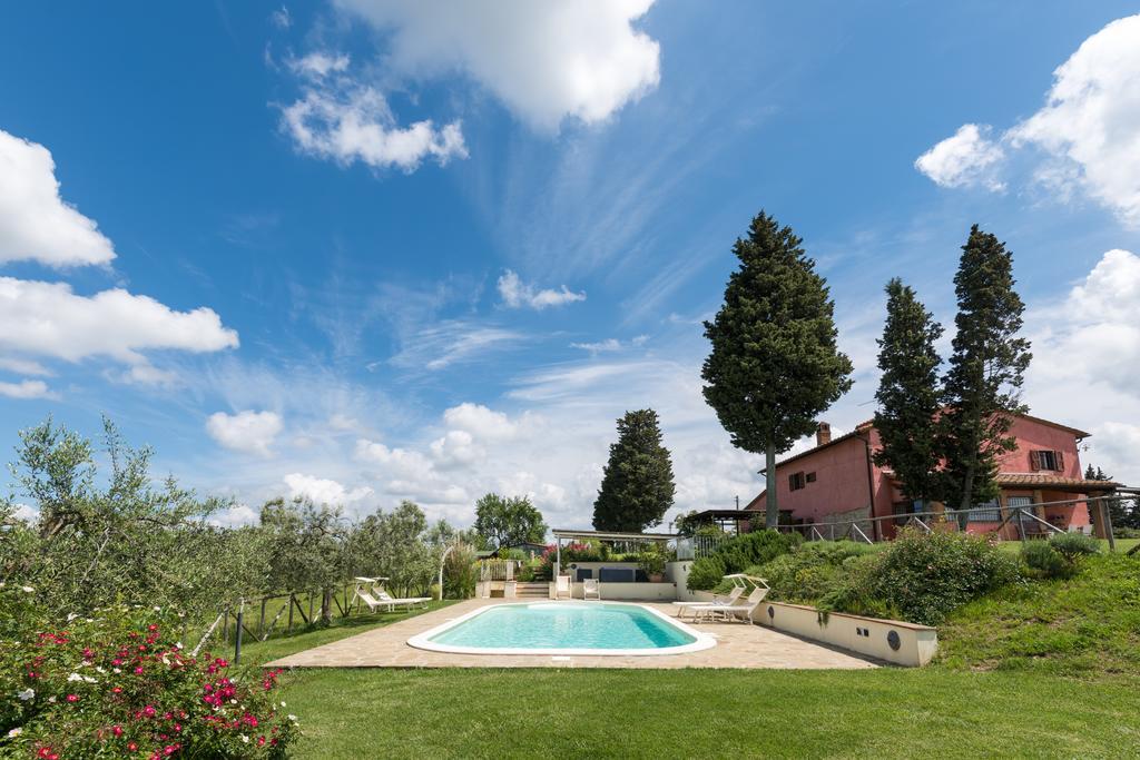 Вилла Azienda Agrituristica Bellavista Монтеспертоли Экстерьер фото