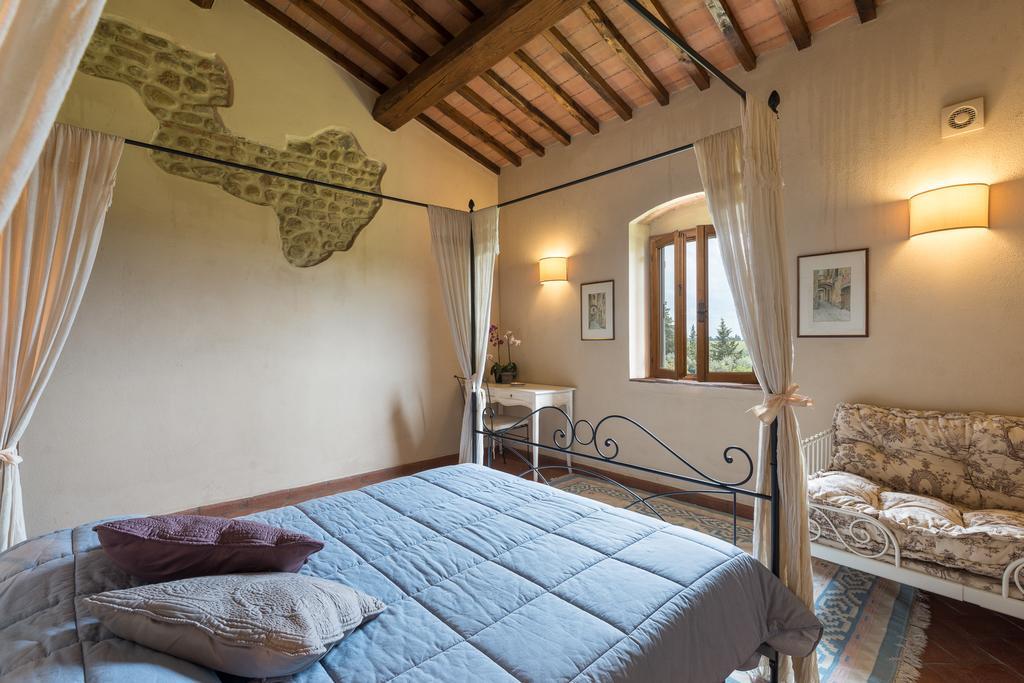 Вилла Azienda Agrituristica Bellavista Монтеспертоли Экстерьер фото